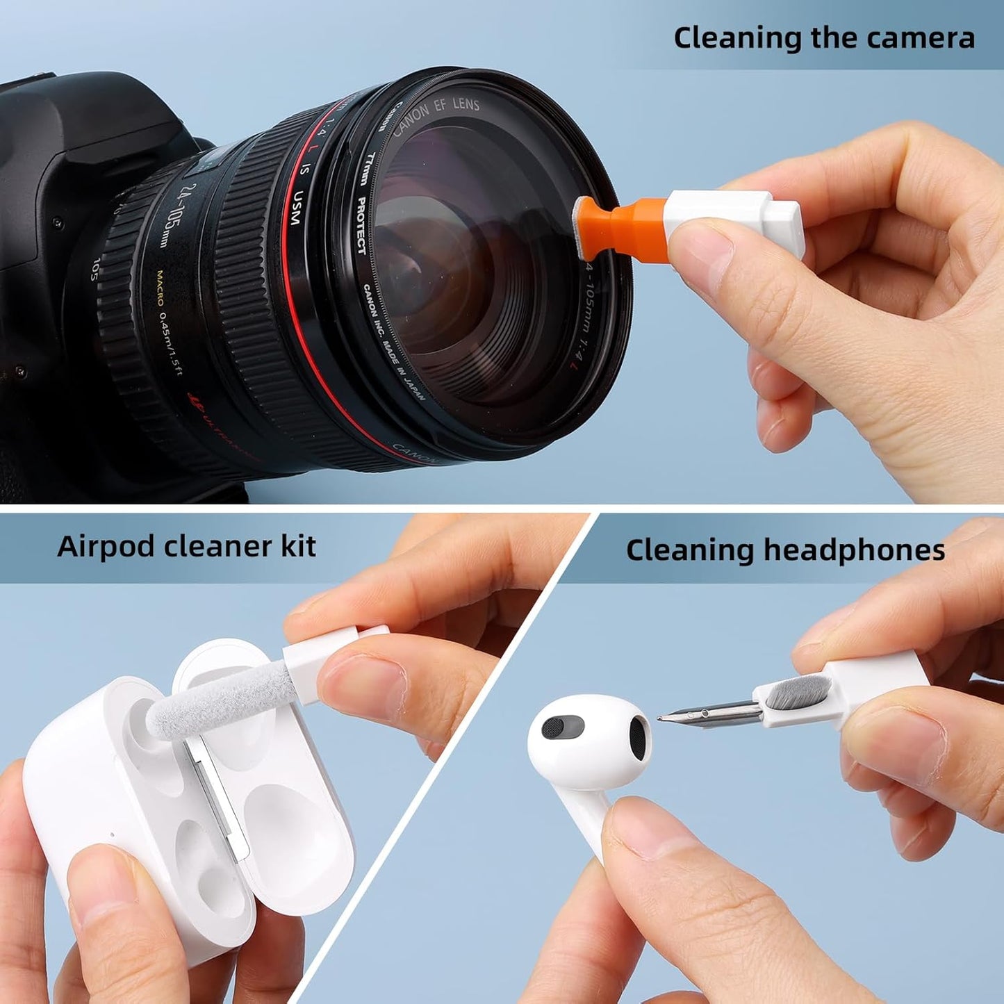All-in-1 Computer Screen Cleaning Brush Tool,