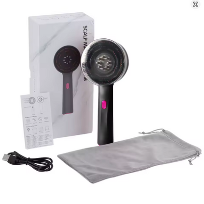 Glowix Light Therapy Scalp Massager for Hair Loss & Oil Applicator