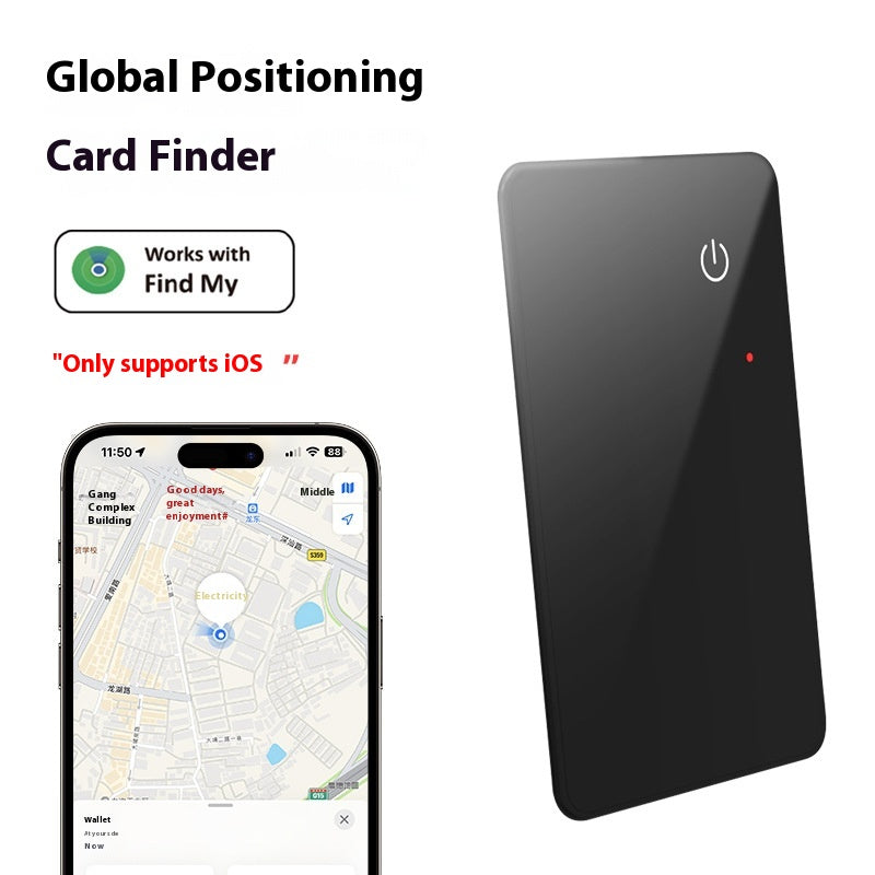 Find My-Compatible Tracking Card | Track Your Wallet, Bag or Belongings Instantly