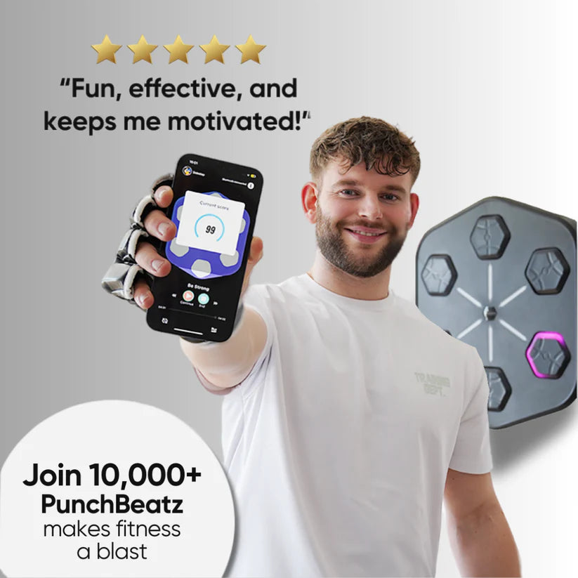 Music Boxing Machine with Gloves & Wall Mount