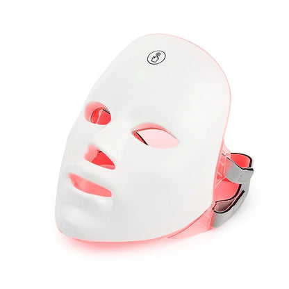 DermaLuxe™ Advanced LED Facial Mask – 7 Light Modes | Wireless, Rechargeable & FDA Certified