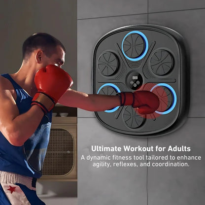 Music Boxing Machine with Gloves & Wall Mount