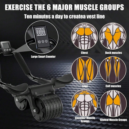 Elbow Support Rebound Abdominal Wheel