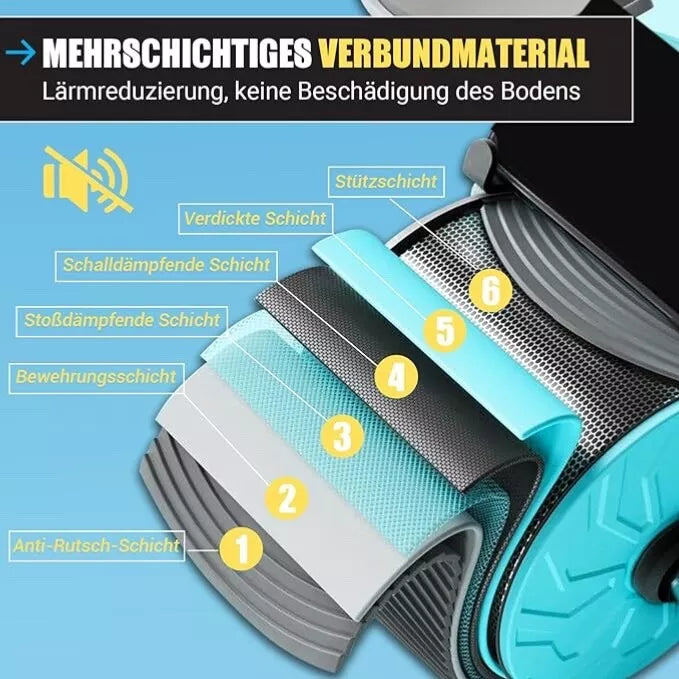 Elbow Support Rebound Abdominal Wheel